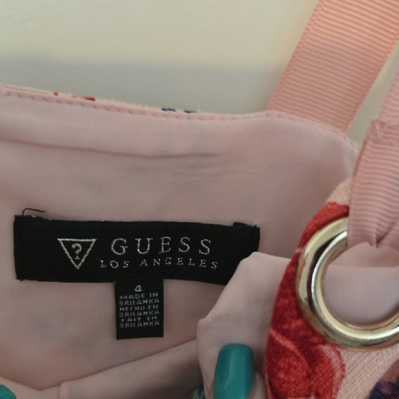 Guess Pink Floral Dress - Picture 2 of 5